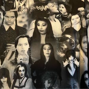 Horror mistress of the night leggings joggers Halloween Elvira Wednesday Adam’s